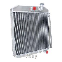 3 Row Alum Radiator For 1955-1959 GMC Truck 4.4L 5.2L 5.3L 5.7L 6.1L 1958