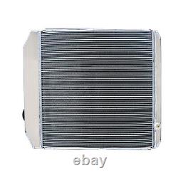 3 Row Alum Radiator For 1955-1959 GMC Truck 4.4L 5.2L 5.3L 5.7L 6.1L 1958