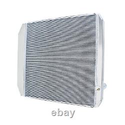 3 Row Alum Radiator For 1955-1959 GMC Truck 4.4L 5.2L 5.3L 5.7L 6.1L 1958