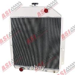3 Row Aluminum Radiator Fits 1942-1952 1951 Ford F1 F2 F3 Pickup Trucks V8