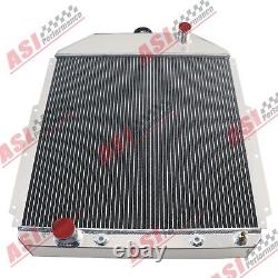 3 Row Aluminum Radiator Fits 1942-1952 1951 Ford F1 F2 F3 Pickup Trucks V8
