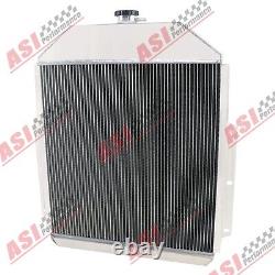 3 Row Aluminum Radiator Fits 1942-1952 1951 Ford F1 F2 F3 Pickup Trucks V8