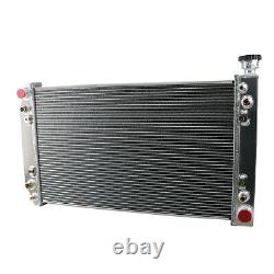 3 Row Aluminum Radiator For 1988-1999 Chevy TRUCK C/K 1500 2500 3500 GMC 5.7L V8