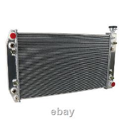 3 Row Aluminum Radiator For 1988-1999 Chevy TRUCK C/K 1500 2500 3500 GMC 5.7L V8