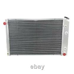 3 Row Aluminum Radiator Shroud Fan For 73-87 CHEVY C/K C10 C20 C30 TRUCK 73-91