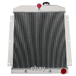 3 Row Radiator+Shroud Fan For 1947-1954 48 Chevy 3100 3600 3800 C/K Pickup Truck