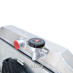 3 Row Radiator Shroud Fan For 1955-1959 1958 GMC Truck 4.4L 5.2L 5.3L 5.7L 6.1L