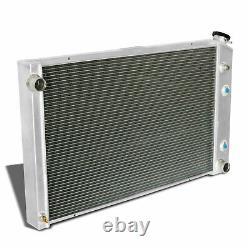 3 Row Radiator Shroud Fan For 1973-1987 Chevy C10 C20 C30 K10 Truck/73-91 Blazer