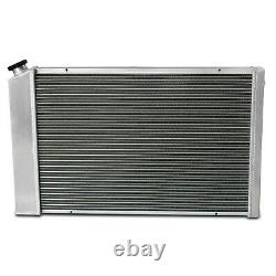 3 Row Radiator Shroud Fan For 1973-1987 Chevy C10 C20 C30 K10 Truck/73-91 Blazer