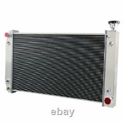 3 Row Radiator Shroud Fan For 1988-1999 Chevy Truck C/K 1500 2500 3500 5.0L/5.7L