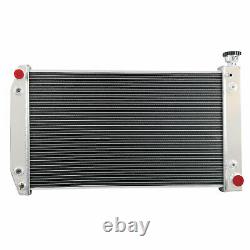 3 Row Radiator Shroud Fan For 1988-1999 Chevy Truck C/K 1500 2500 3500 5.0L/5.7L