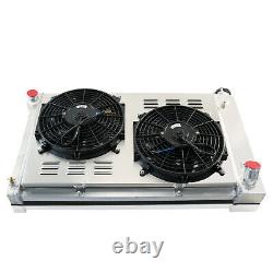 3 Row Radiator+shroud Fan For 1967-72 Chevy C/k C10 C20 Gmc C1500 Blazer Truck