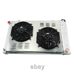 3 Rows Radiator&Shroud&Fans For 1973-1991 Chevy GMC C/K C10 C20 C30 Pickup Truck