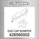 426580002 End Cap Bumper Fits International Truck (new Oem)