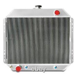 433 3-Rows Aluminum Radiator For Ford Truck F-100 F-150 F-250 F-350 V8 1968-1979