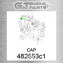 482553C1 CAP fits INTERNATIONAL TRUCK (New OEM)