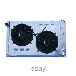 4Row Radiator&Shroud+Fan For 1973-1987 Chevy C/K C10 C20 C30 K10/20 Pickup Truck