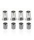 4x Tr413 Tire Valve Stem Cap With Sleeve Cover Chrome Car And Truck
