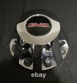 (4) 2011-2023 Gmc Sierra 3500 Hd Dually Hub Center Wheel Caps Chrome Oem Drw