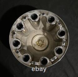 (4) 2011-2023 Gmc Sierra 3500 Hd Dually Hub Center Wheel Caps Chrome Oem Drw