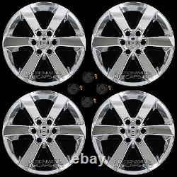 4 CHROME 15 2016 17 Ford F150 20 Wheel Skins Full Alloy Rim Covers New Hub Caps