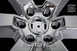 4 CHROME 15 2016 17 Ford F150 20 Wheel Skins Full Alloy Rim Covers New Hub Caps