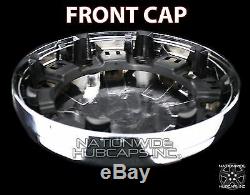 4 CHROME 2003-18 RAM 3500 17 Dually Wheel Center Hub Caps Dual Rim Covers Hubs