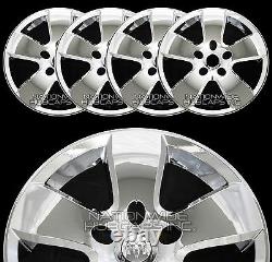 4 Chrome 20 Wheel Skins fit Dodge Ram 1500 2009-12 Hub Caps 5 Spoke Rim Covers