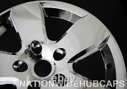 4 Chrome 20 Wheel Skins fit Dodge Ram 1500 2009-12 Hub Caps 5 Spoke Rim Covers