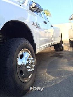 4 New 2003-2018 DODGE 3500 17 Dual Wheel Steel Simulators Dually Cover Truck