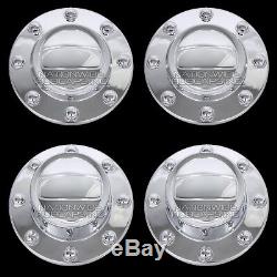 4 New 2011-2018 RAM 3500 17 Dually Alcoa Wheel Center Hub Caps Dual Rim Covers