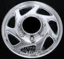 4 New CHROME FORD 4x4 Truck Van 16 8 Lug Full Covers Rim Hub Caps 4 Steel Wheel