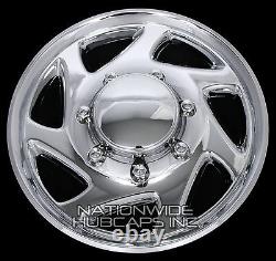 4 New CHROME FORD 4x4 Truck Van 16 8 Lug Full Covers Rim Hub Caps 4 Steel Wheel