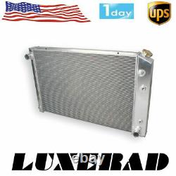 4 ROW Aluminum RADIATOR FOR 1973-1986 CHEVY TRUCK C10 C20 C30 K20 5.7L 7.4L V8