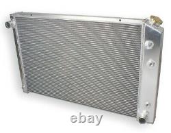 4 ROW Aluminum RADIATOR FOR 1973-1986 CHEVY TRUCK C10 C20 C30 K20 5.7L 7.4L V8