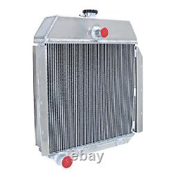 4-Row Aluminum Radiator For 1941-1949 International Pickup 3.6L Truck L6