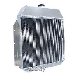 4-Row Aluminum Radiator For 1941-1949 International Pickup 3.6L Truck L6