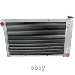 4 Row Aluminum Radiator For 1967-1972 Chevy C/k Series Truck C10 C20 C30 K10 K20