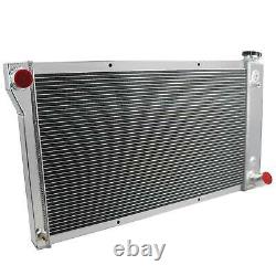 4 Row Aluminum Radiator For 1967-1972 Chevy C/k Series Truck C10 C20 C30 K10 K20