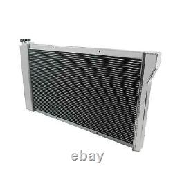 4 Row Aluminum Radiator For 1967-1972 Chevy C/k Series Truck C10 C20 C30 K10 K20