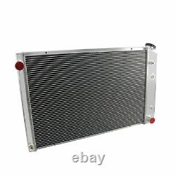 4 Row Aluminum Radiator For 1973-1987 1985 Chevy C/K 10 20 30 Truck Pickup GMC