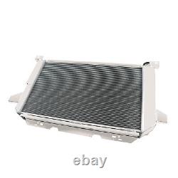 4 Row Aluminum Radiator fits 1985-97 Ford Bronco Trucks F-150 F-250 F-350 V8