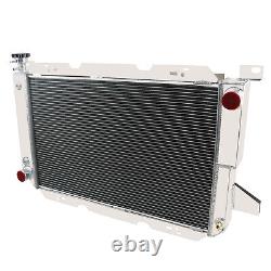 4 Row Aluminum Radiator fits 1985-97 Ford Bronco Trucks F-150 F-250 F-350 V8