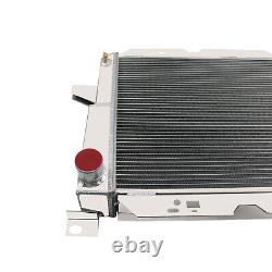 4 Row Aluminum Radiator fits 1985-97 Ford Bronco Trucks F-150 F-250 F-350 V8