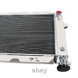 4 Row Aluminum Radiator fits 1985-97 Ford Bronco Trucks F-150 F-250 F-350 V8