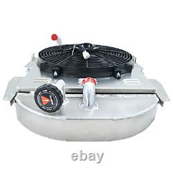 4 Row RADIATOR&SHROUD Fan Fits 1934-1936 CHEVROLET P/U SERIES TRUCK 3.4L V8