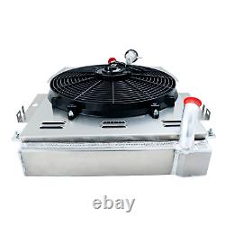 4 Row RADIATOR&SHROUD Fan Fits 1934-1936 CHEVROLET P/U SERIES TRUCK 3.4L V8
