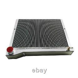 4 Row Radiator+Shroud Fan For 1967-1972 1968 GMC Chevy C/K 10,20 30 Pickup Truck