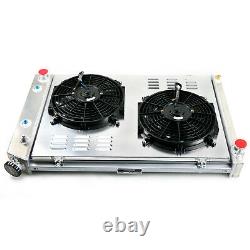 4 Row Radiator Shroud Fan for 73-87 Chevy C/K C10 C20 C30 Truck Pickup GMC 73-91