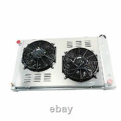 4 Row Radiator Shroud Fan for 73-87 Chevy C/K C10 C20 C30 Truck Pickup GMC 73-91